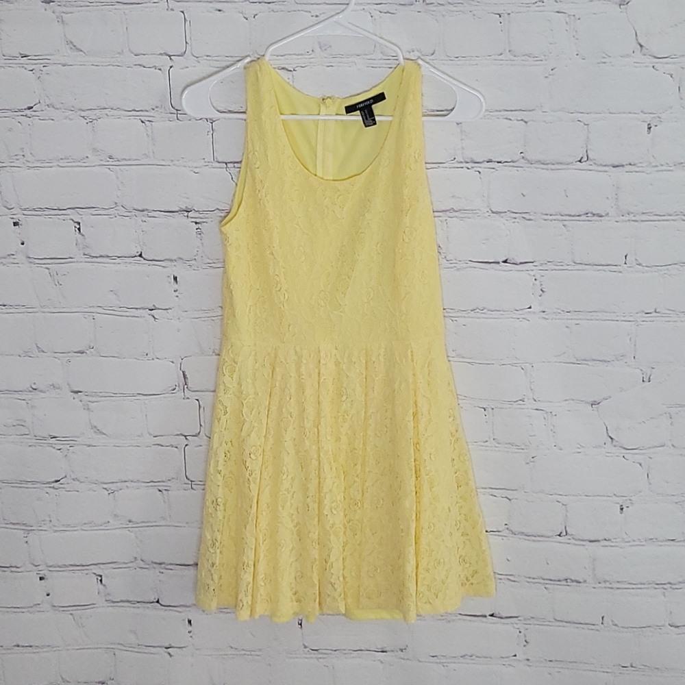 Forever 21 Yellow Dress